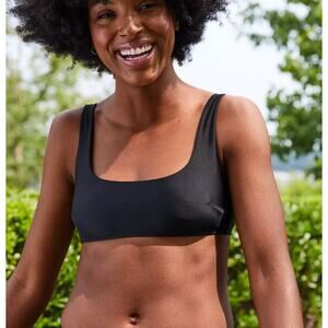 Aerie Tie Back Scoop Bikini Top